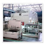 Máy dập cơ điều khiển liên kết, 4 điểm, tác động đơn