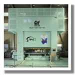 Máy dập cơ dây chuyền hai trụ đứng, 2 điểm